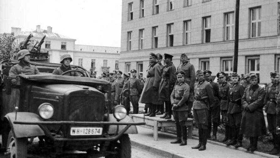 Немецкие войска, 1939 год
