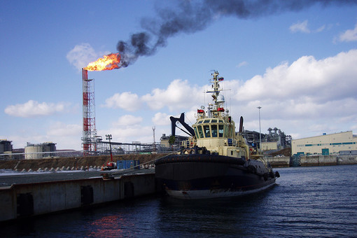Завод по производству сжиженного природного газа на Сахалине