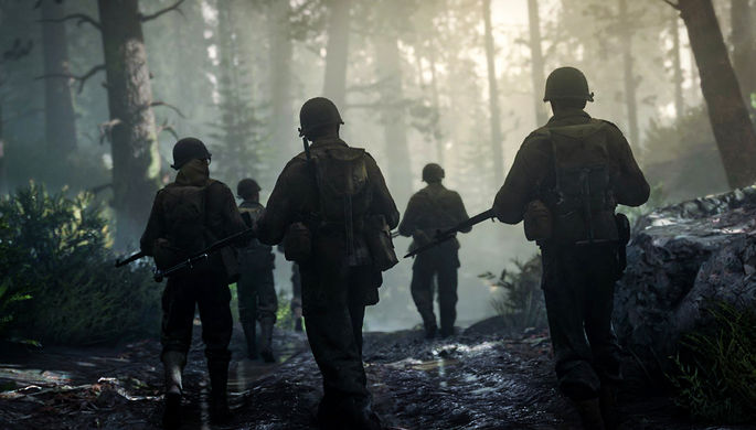 Кадр из игры Call Of Duty World War II