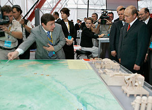 Путин вернулся на Кавказ