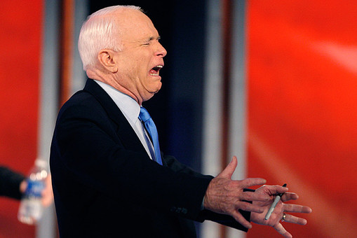 McCain tells Russian people `Putin rules for himself` in...