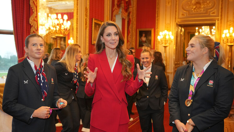 Принцесса Кейт Миддлтон провела торжественный прием в Лондоне