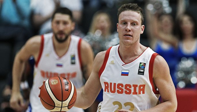 Игрок сборной России Дмитрий Кулагин