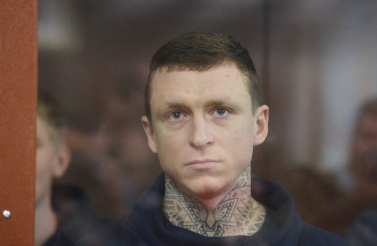 Павел Мамаев в зале суда