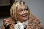 Худрук «Современника» Галины Волчек во время встречи с президентом России Владимиром Путиным в день своего юбилея, 19 декабря 2018 года