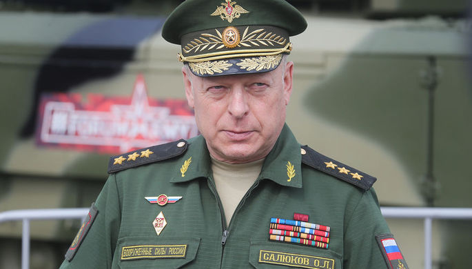 Главнокомандующий сухопутными войсками МО РФ генерал-полковник Олег Салюков на военном форуме...