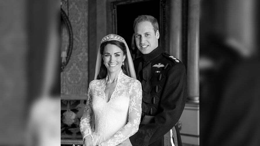 Принцесса Кейт Миддлтон показала ранее неопубликованное свадебное фото
