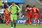 Сборная России с минимальным счетом уступила бельгийцам на чемпионате мира по футболу