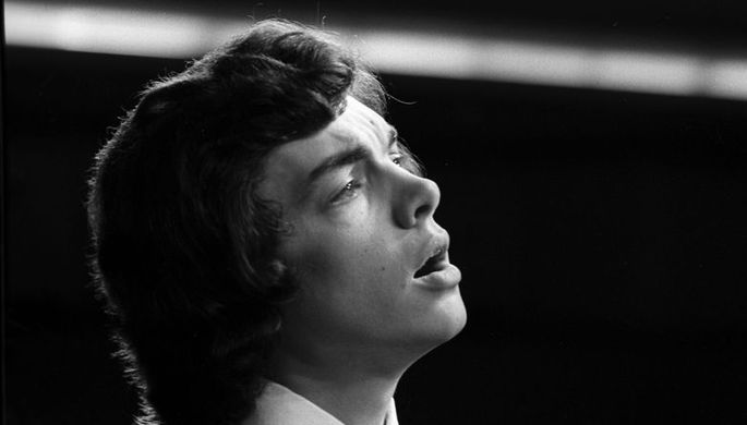 Эстрадный певец и актер Сергей Захаров, 1974 год