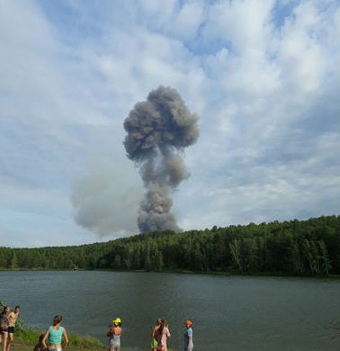 Взрыв на территории воинской части, расположенной в Ачинском районе