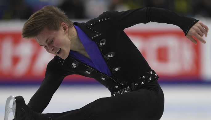 Российский фигурист Михаил Коляда