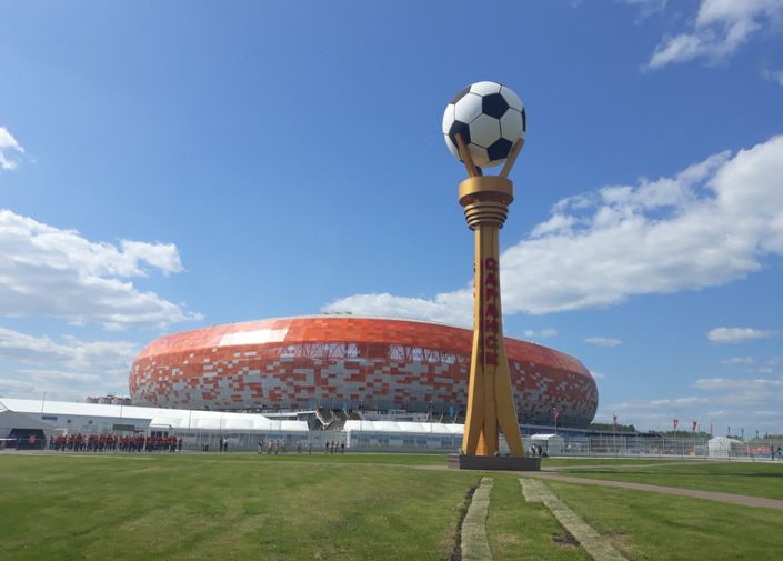 Стадион чемпионата мира в Саранске