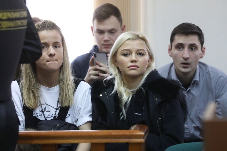 Супруга футболиста Александра Кокорина Дарья Валитова