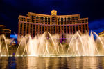 Музыкальный фонтан у отеля Bellagio, 2012 год