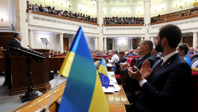 Выступление президента Украины Петра Порошенко в Верховной Раде, сентябрь 2017 года
