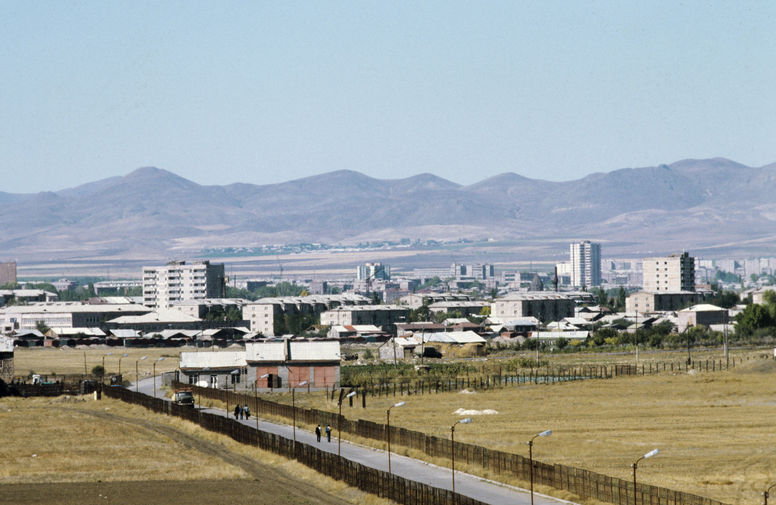 Панорама Ленинакана до землетрясения