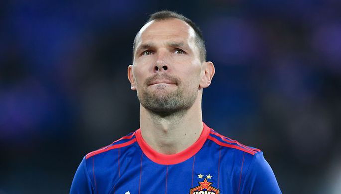 Защитник ЦСКА Сергей Игнашевич