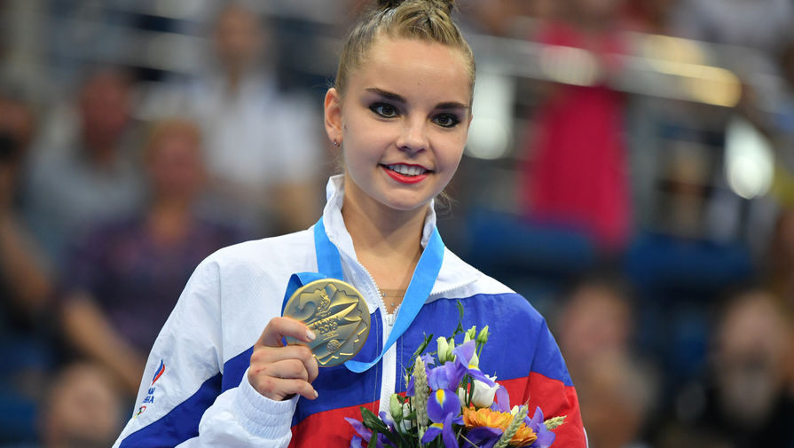 Российская гимнастка Дина Аверина