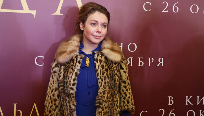 Журналист, блогер Божена Рынска на премьере фильма «Матильда» в киноцентре...