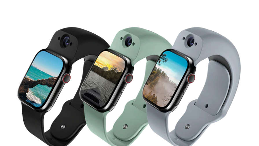Компания Wristcam представила ремешок с камерой для Apple Watch