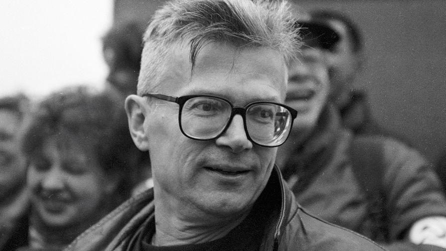 Лидер НБП (запрещена в России) Эдуард Лимонов, 1992 год