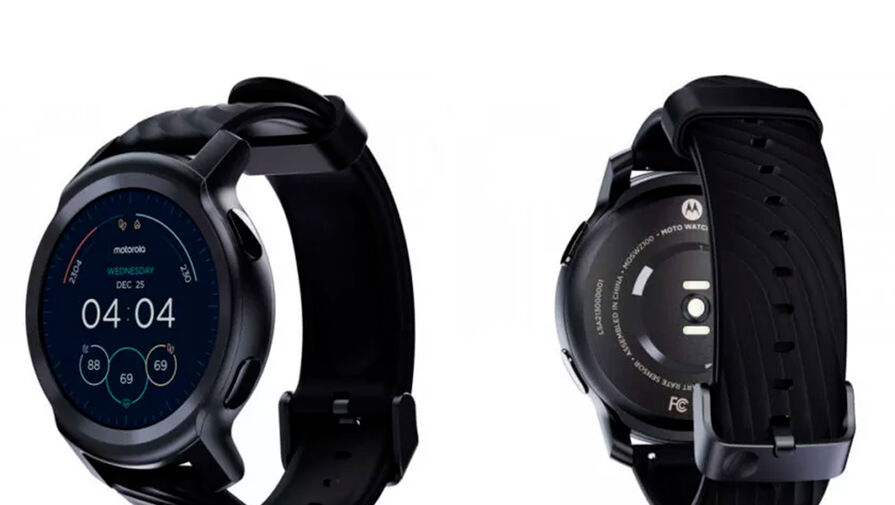 Motorola представила бюджетные смарт-часы Watch 100 с датчиком падения