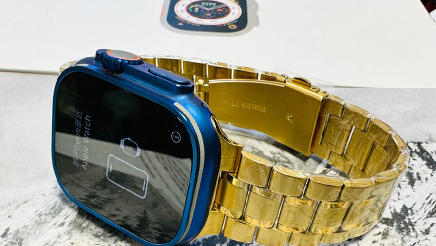 В США представлены синие Apple Watch Ultra в корпусе из анодированного титана