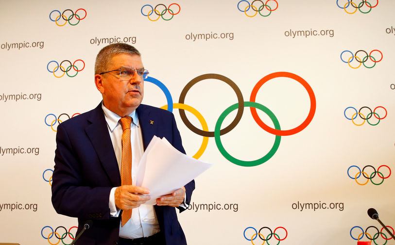 Президент Международного олимпийского комитета (МОК) Томас Бах
