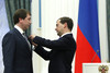 Александр Благов, удостоенный премии за разработку научных основ создания перестраиваемой