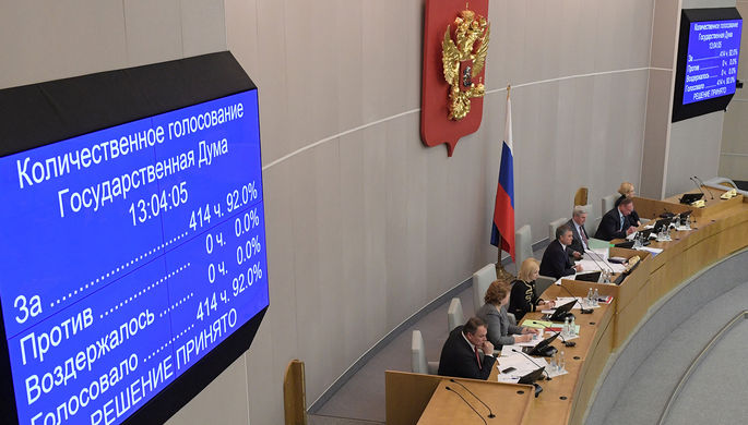 Голосование в Госдуме по закону о «СМИ-иноагентах», 15 ноября 2017 года
