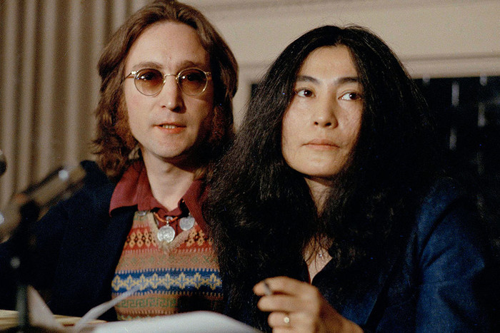 Джон Леннон и Йоко Оно, 1973 год