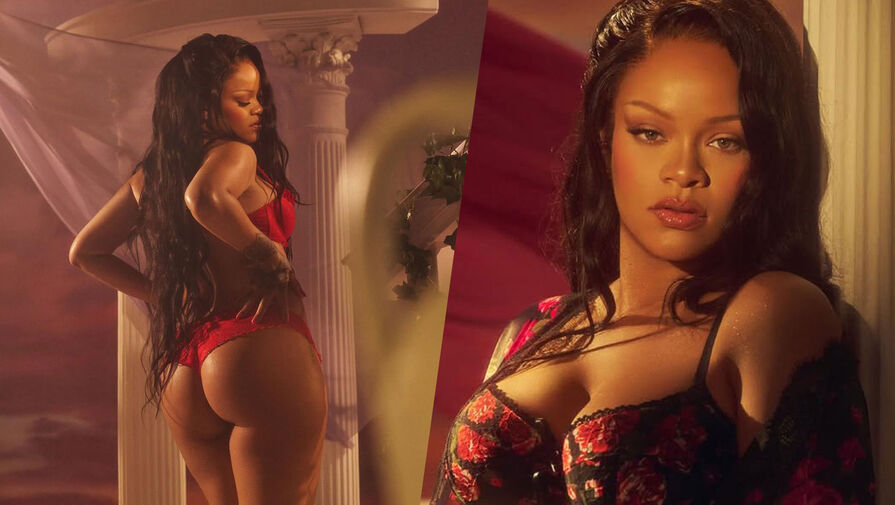 Певица Рианна показала фигуру в белье спустя четыре месяца после родов