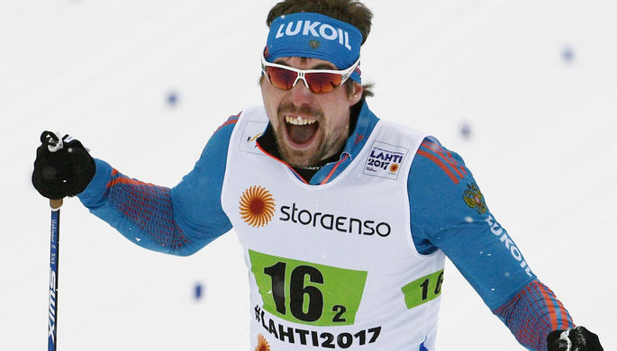 Российский лыжник Сергей Устюгов