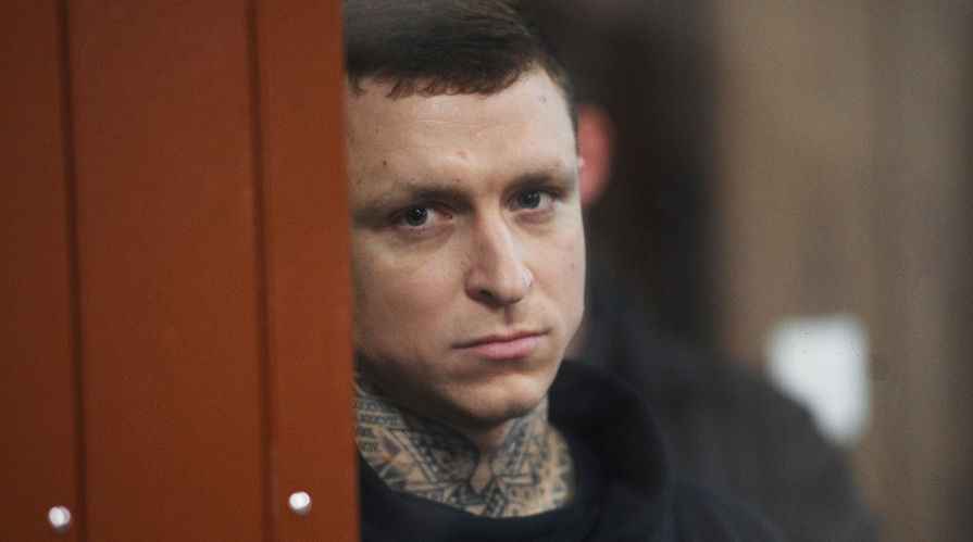Футболист Павел Мамаев на заседании Тверского районного суда Москвы, 5 декабря 2018 года