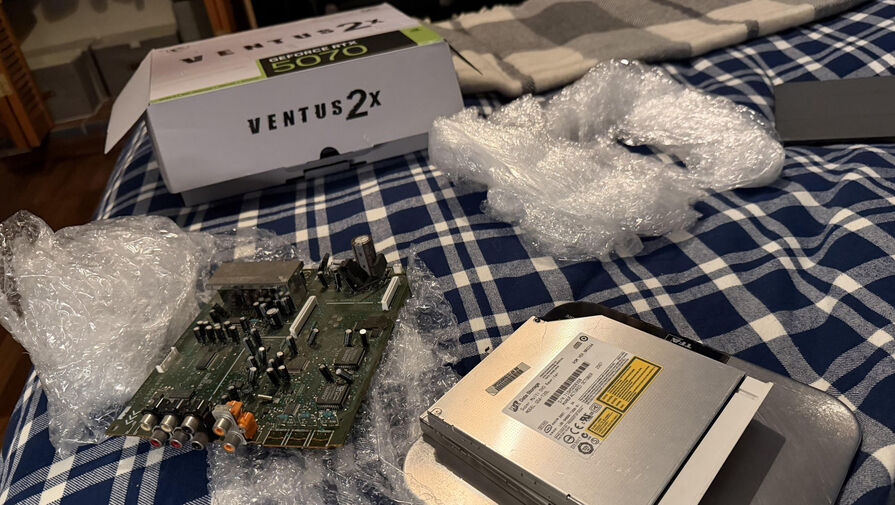 TH: Amazon отправила покупателю RTX 5070 старую плату от ресивера и DVD-привод