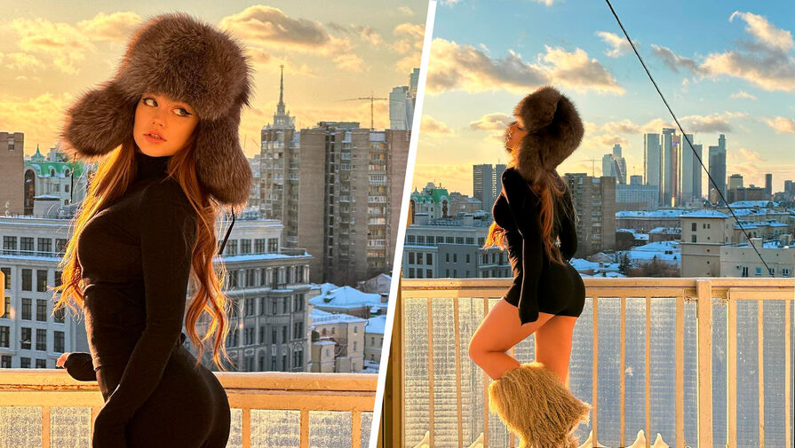 Модель Дилара Зинатуллина снялась в шортах на балконе в Москве