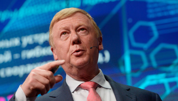 Председатель правления ООО «УК «РОСНАНО» Анатолий Чубайс