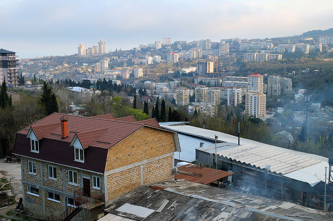 Ялта. Вид на город