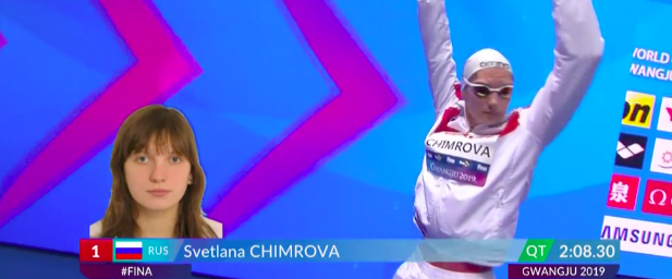 Российская пловчиха Юлия Ефимова