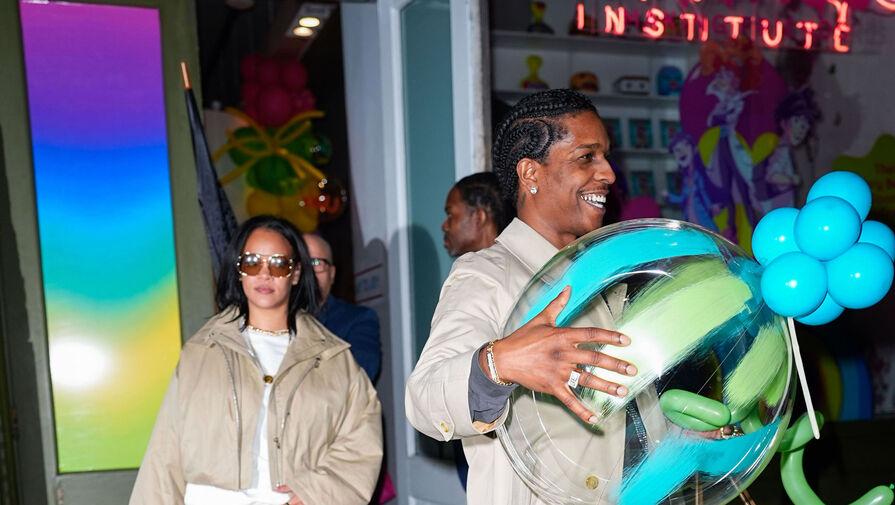 Певица Рианна и рэпер A$AP Rocky устроили вечеринку по случаю 4-летия сына