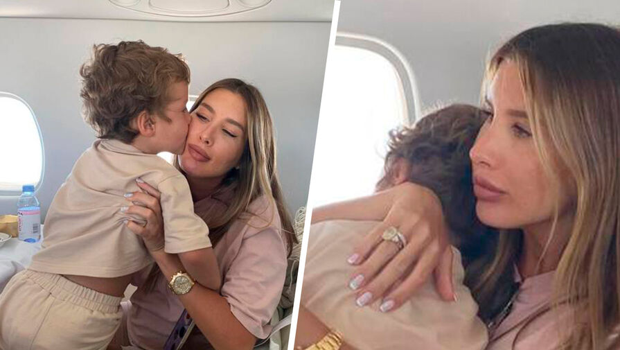 Певица Кети Топурия опубликовала фото сына в частном самолете