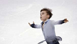Ученик Этери Тутберидзе фигурист Даниил Самсонов