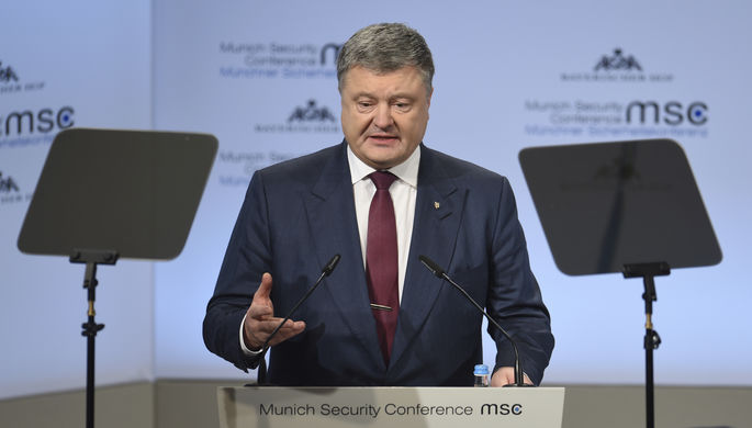 Президент Украины Петр Порошенко