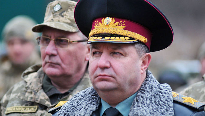 Министр обороны Степан Полторак