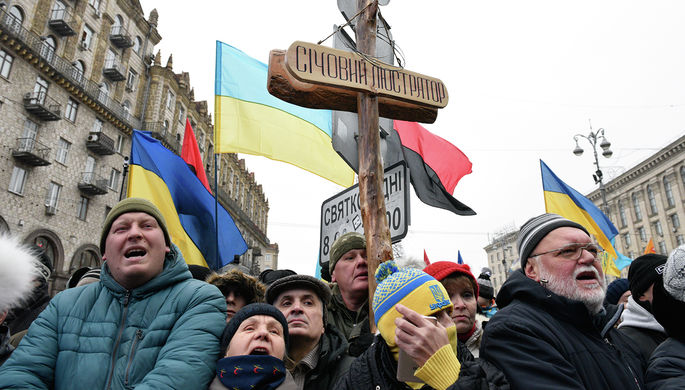 Сторонники экс-президента Грузии и бывшего губернатора Одесской области Украины Михаила Саакашвили...