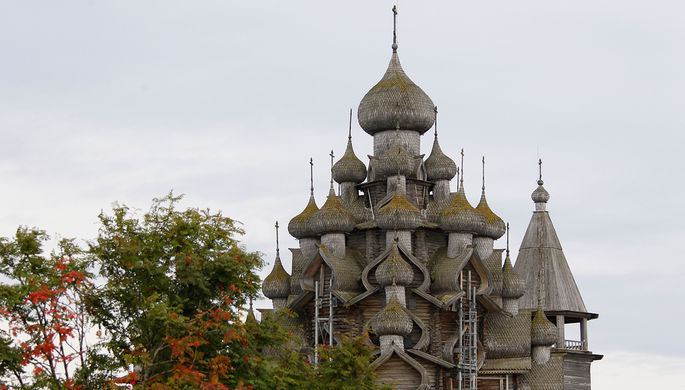 Церковь Преображения Господня на острове Кижи, 2010 год