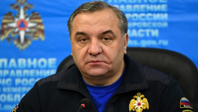 Глава МЧС РФ Владимир Пучков
