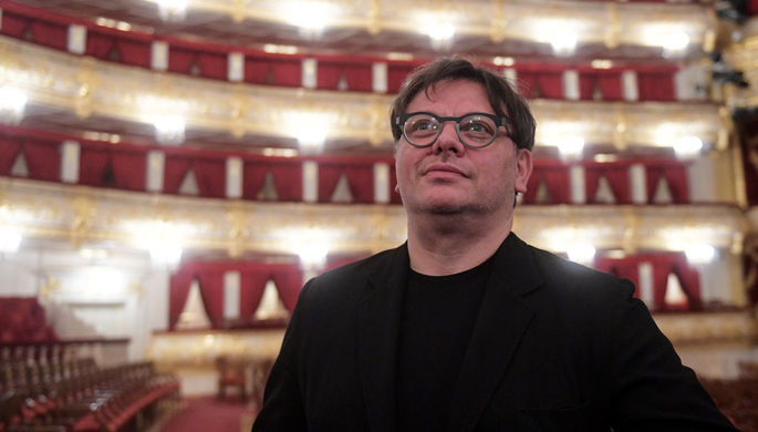 Валерий Тодоровский перед премьерой своего фильма «Большой» в Государственном...