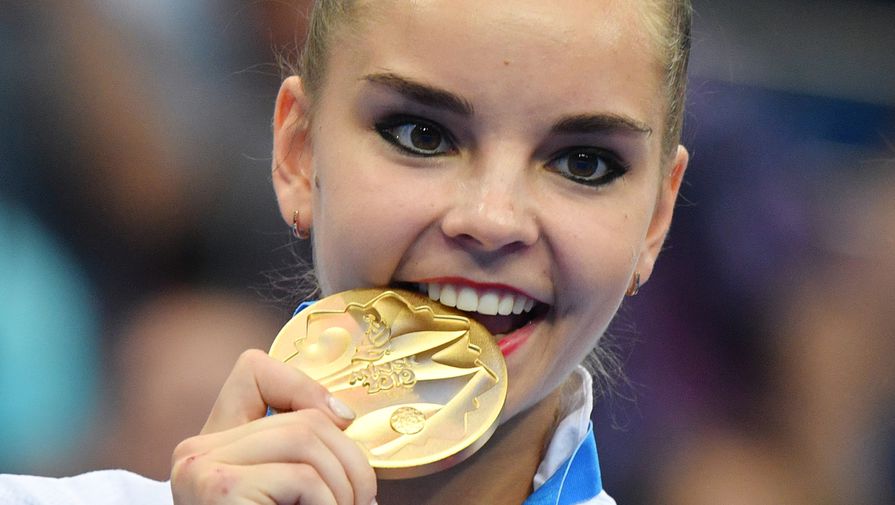 Российская гимнастка Дина Аверина