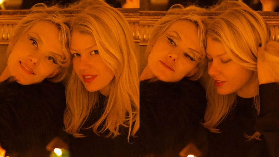 Актриса Рената Литвинова снялась с дочерью Ульяной на ужине